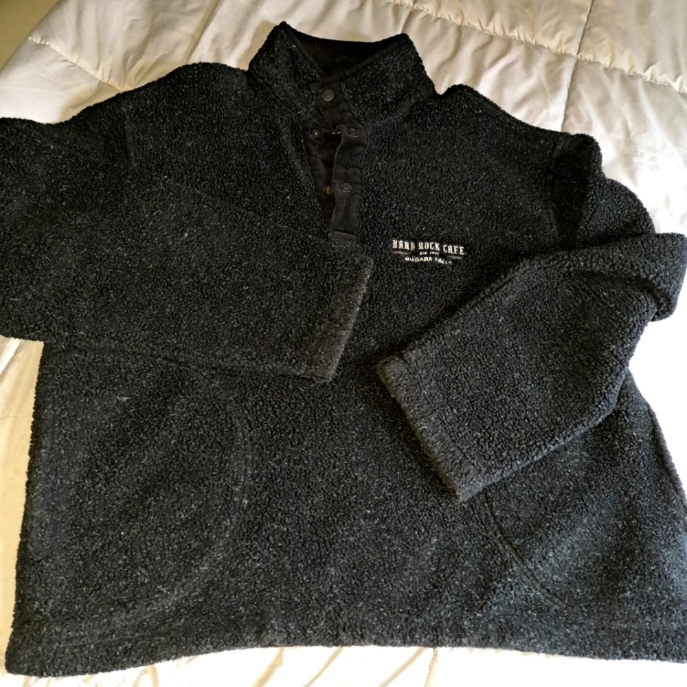 Hard Rock Cafe Sherpa Sweater